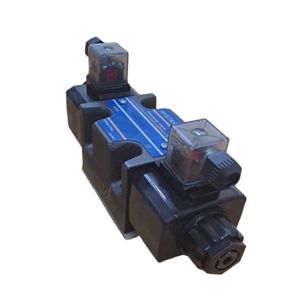 DSG-Double-Sol-AC-Valve.jpg NG10 AC Dbl Solenoid Valve, Spring Centered, All Ports Blocked in Neutral