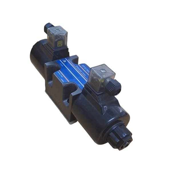 DSG-Double-Sol-DC-Valve.jpg NG10 DC Dbl Solenoid Valve, Spring Centered, All Ports Blocked in Neutral