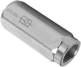 High-Pressure-Female-Check-Valves.jpg CP-05 High Pressure 1/4inch Check Valve