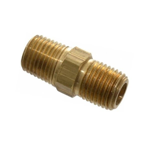 LB-216P-2.jpg 1/8" NPT M x 1/8" NPT M Hex Nipple