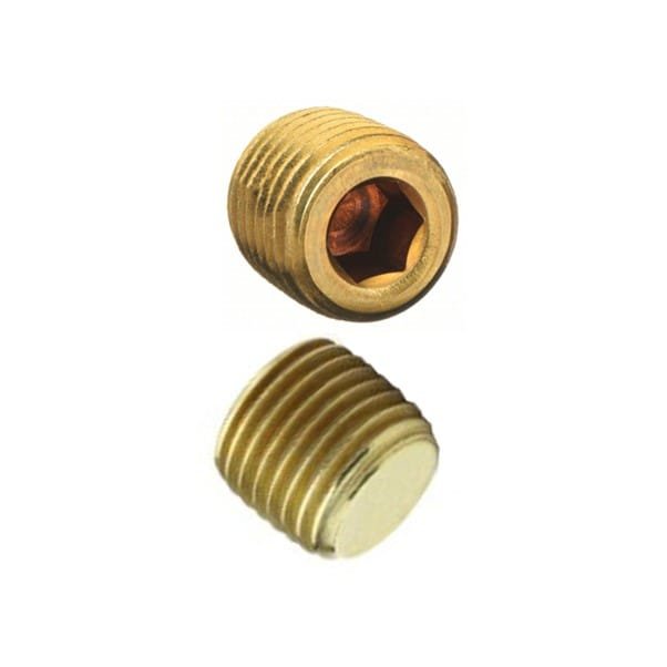 1/4" NPT M In-Hex Plug