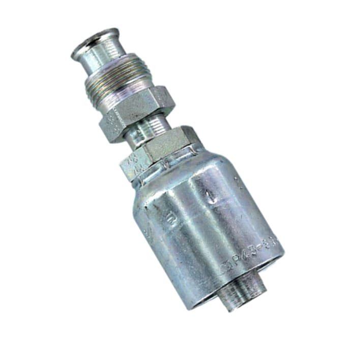 P4-12843.jpg Male Inverted SAE Swivel Straight 1/4" - 1/4"