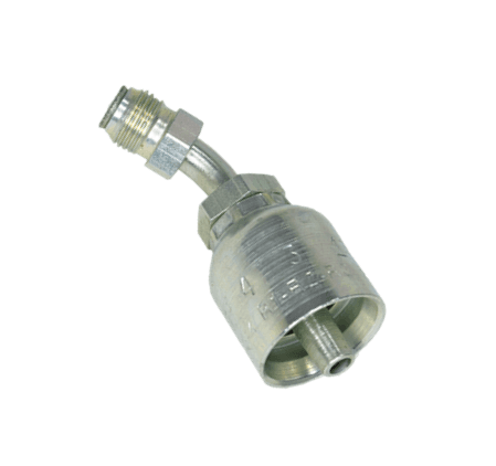 P4-16743.png 1/4" SAE Male Inverted 45° Elbow - 1/4"