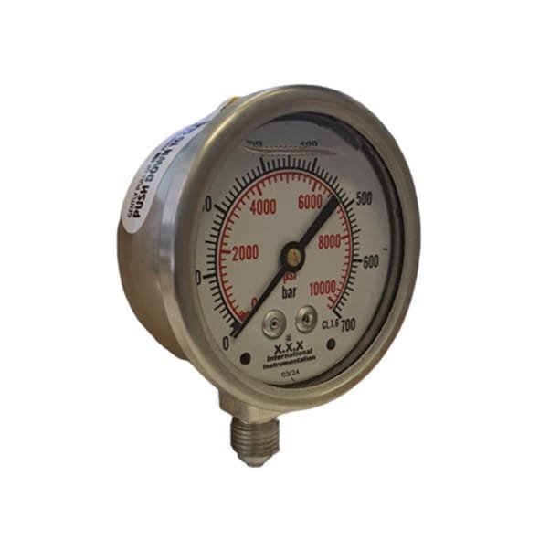 PGB63-700.jpg 700 Bar Bottom Entry 63mm Pressure Gauge