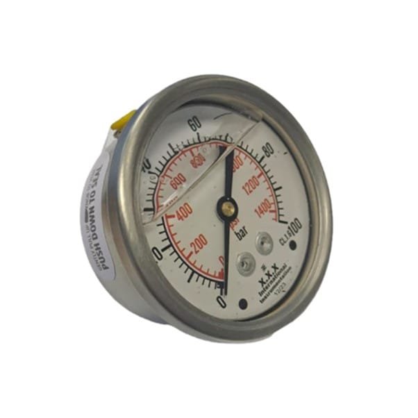 PGR63-100.jpg 100 Bar Back Entry 63mm Pressure Gauge