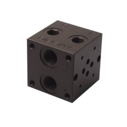 SUB-EM2131Y.jpg NG6 1-Station Parallel Manifold, A-B on Side G06, P-T on Ends G08
