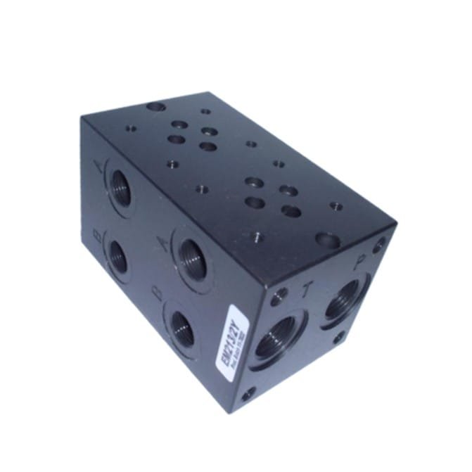 SUB-EM2132Y.jpg NG6 2-Station Parallel Manifold, A-B on Side G06, P-T on Ends G08