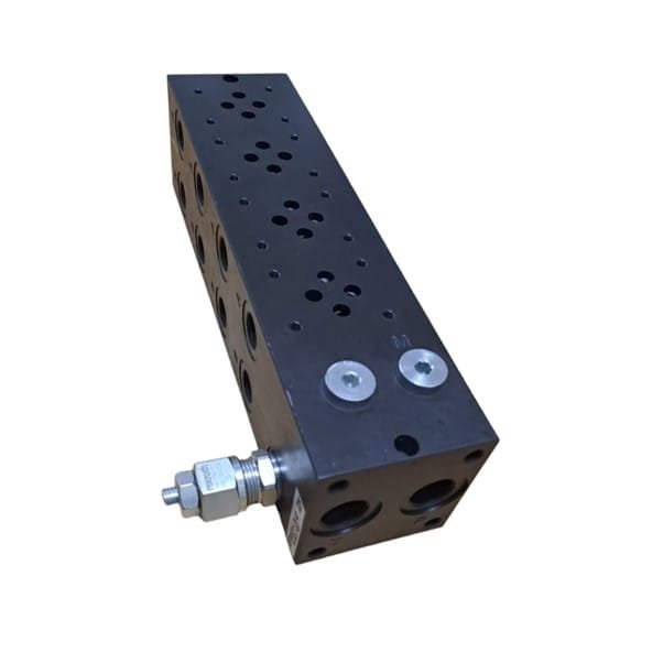 SUB-EM2134X2F.jpg NG6 4-Station Subplate with Relief, A-B on Side G06, P-T on Ends G08