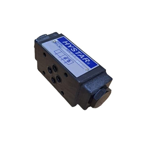 SV-MPW-01-2.jpg NG6 Sandwich Double Pilot Operated Check Valve, On A and B, 2Bar
