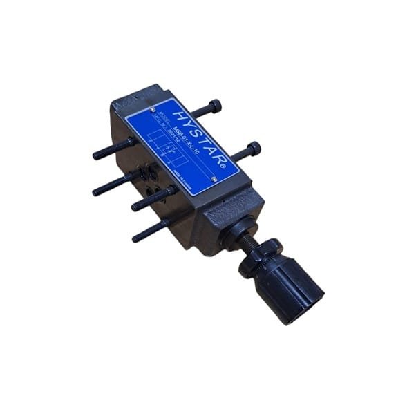 SV-MSB-01X.jpg NG6 Sandwich Flow Control plus Check Valve, On B, Meter Out