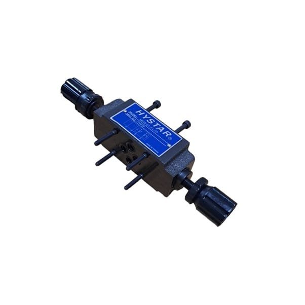 SV-MSW-01.jpg NG6 Sandwich Dual Flow Control plus Check Valve, On A and B, Meter Out