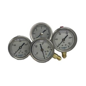63mm Pressure Gauges - Bottom Entry